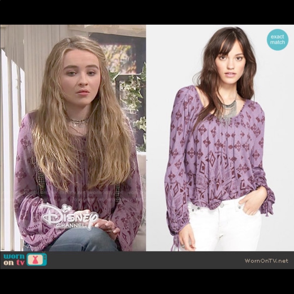 Free People Pattern Shirt ASO Girl Meets World